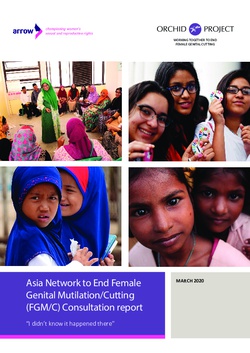 Asia Network to End FGM/C Consultation Report (Arrow, Orchid Project, 2020)